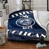 Captains Pose Blankets Flannel Printed Breathable Warm Throw Blanket for Home Office Bedspreads 0708a13