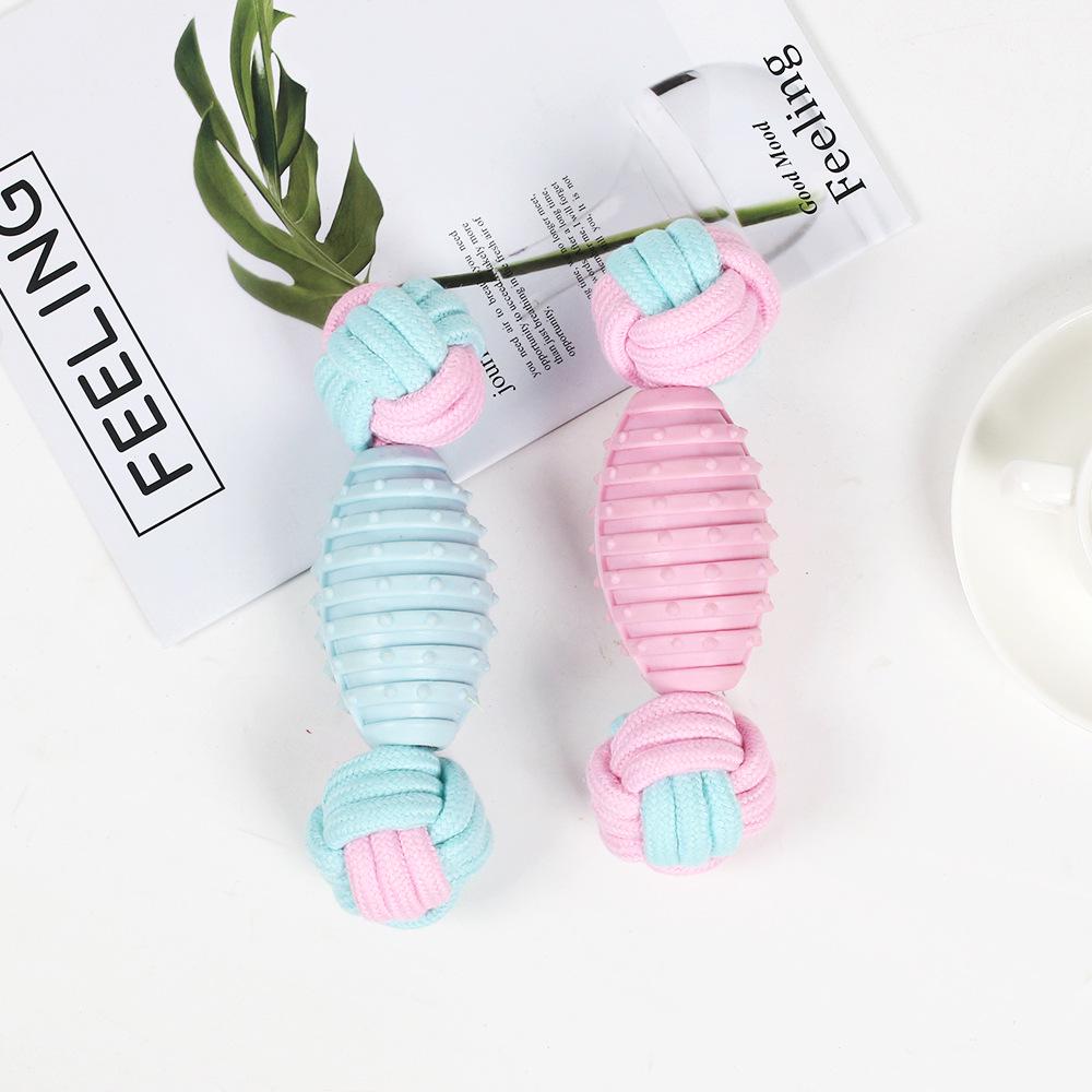 Durable TPR Dog Teething Stick: Bite-Resistant, Self-Play, Boredom Relief Toy
