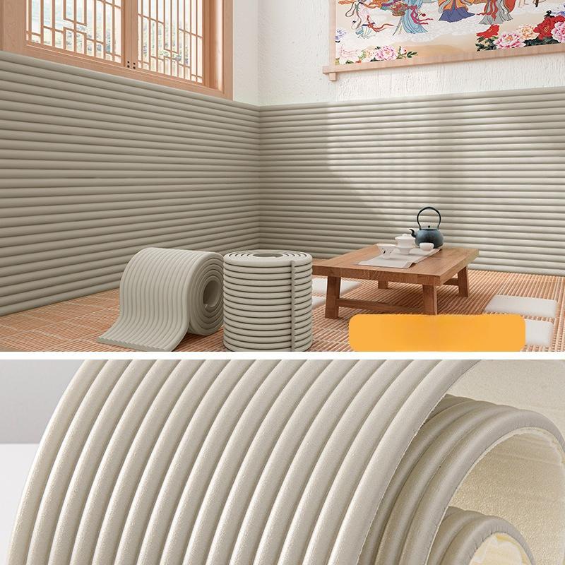 3D Textured Soft  Wall Stickers - Waterproof & Moisture- Peel & Stick Corner Protectors,  Decor for Walls, Tables, Chairs