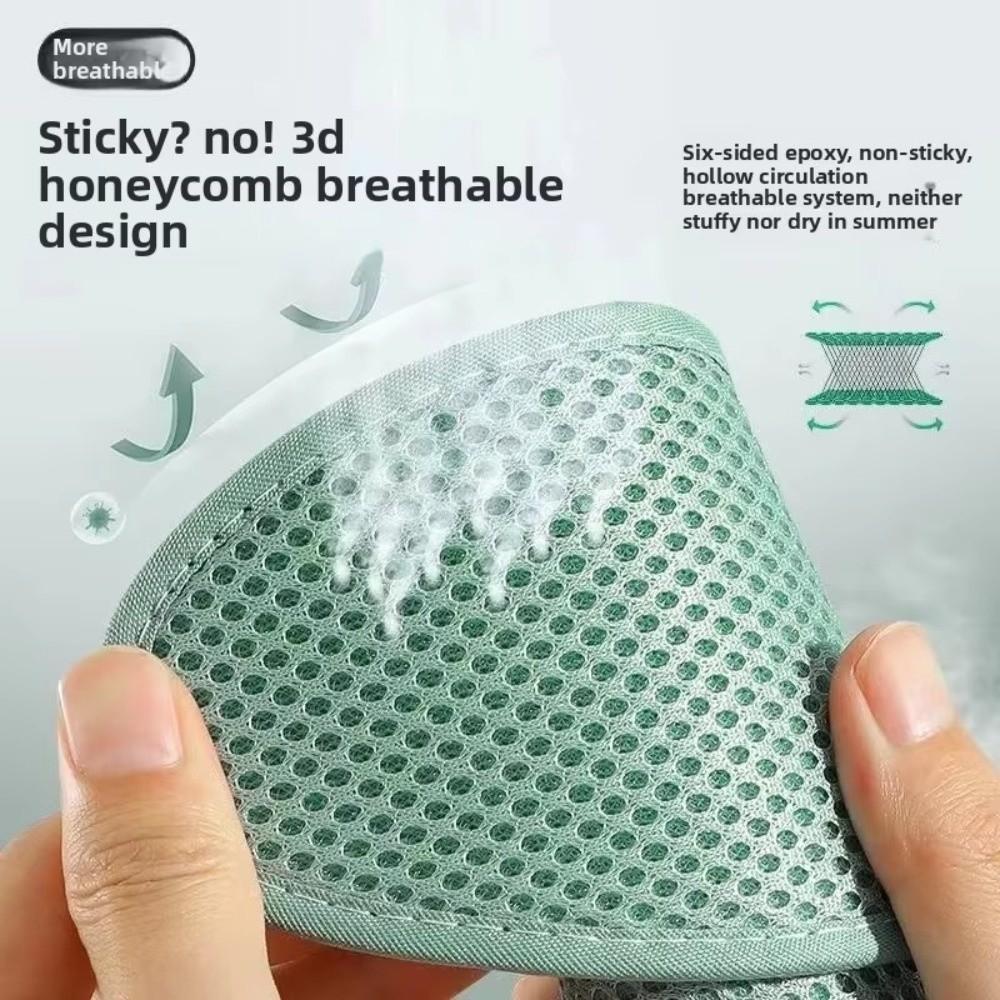 Cotton Anti-Odor Insoles Elastic Net Eye Breathable Insole Bamboo Charcoal Insoles Sports Shoes