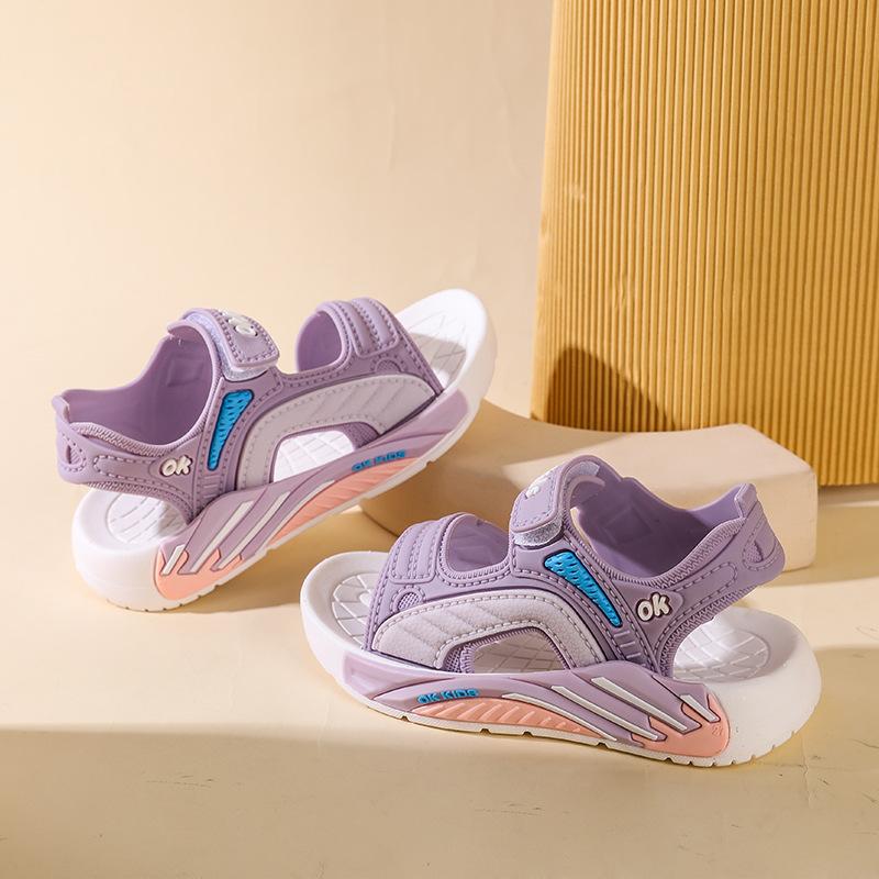 

Children s Cute Sandals - Girls Anti-slip Beach Sandals For Boys Casual Outdoor Slippers 21