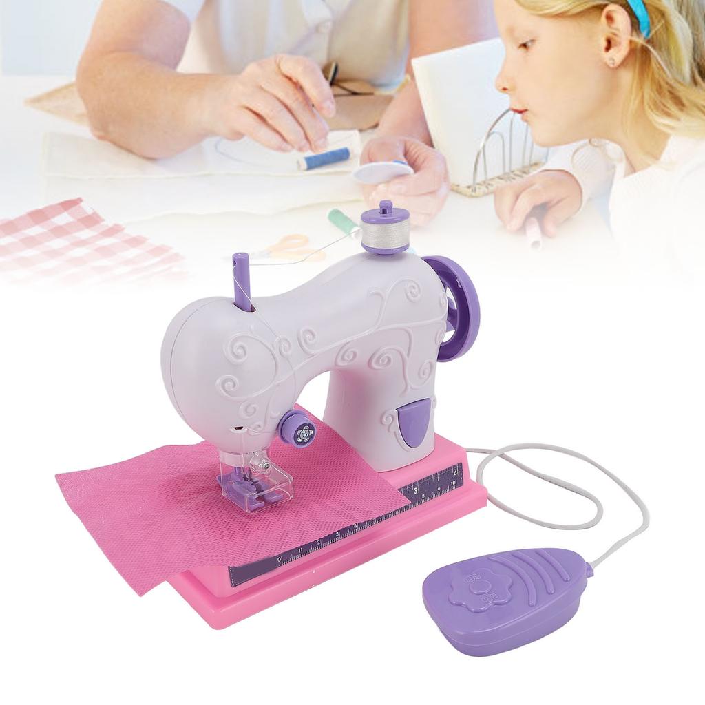 Children Sewing Machine Toy   Electric USB Rechargeable Sewing Machine Toy Set for Children