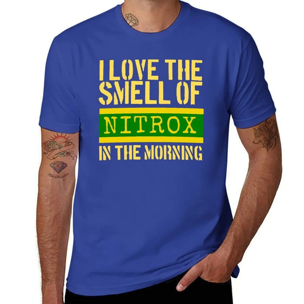 I Love the Smell of Nitrox In the Morning, Scuba Diving, Nitrox Diver, T-Shirt Anime Tshirt Anime Mens Designer Clothes