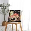 Cute Frog Mushroom Butterfly Cottagecore Aesthetic Pillowcase Polyester Cushion Cover Decorations Throw Pillow Case Cover Home