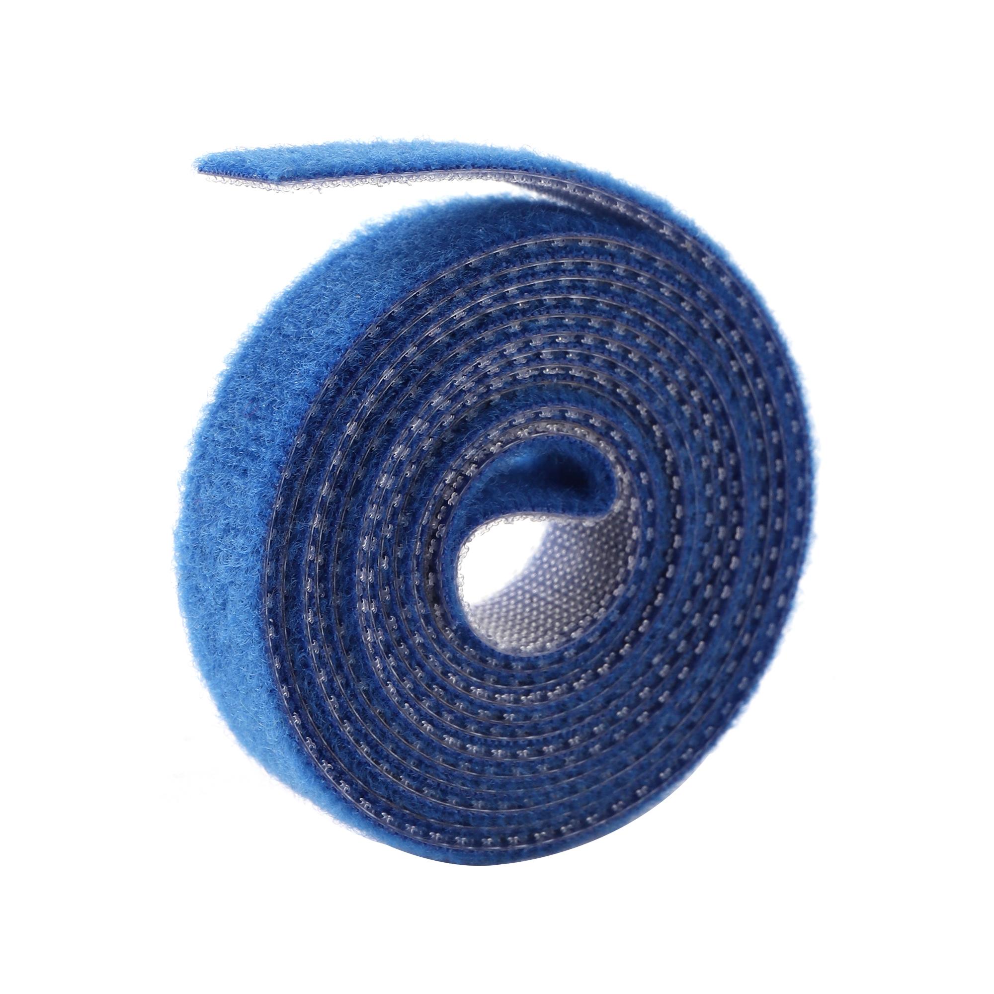 

1 рулон Кабельні стяжки Багаторазові кріпильні кабельні стяжки Кабельні ремінці Смужки-липучки Дротовий органайзер Тримач шнура для мотузки для ноутбука 1cm x100cm