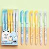Momo Le Cartoon Erasable Gel Pen for Students - 0.38/0.5, Boys & Girls Style.