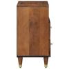 Nightstand Honey Brown 50 x 33 x 62 cm Solid Mango Wood