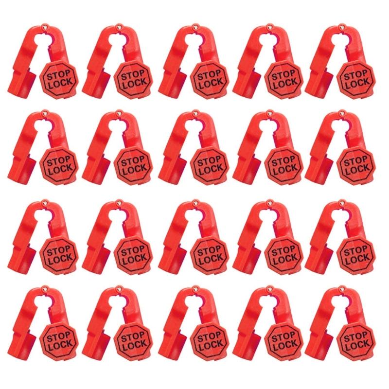 Universals 6mm Hole Anti Theft Hook Fasteners for Shelving Durability ABS Construction Easy Installation