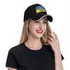 Cappellino da Baseball con Bandiera Ucraina per Uomo Donna, Cappellino Casual da Esterno, Cappello Estivo alla Moda con Protezione Solare, Regolabile
