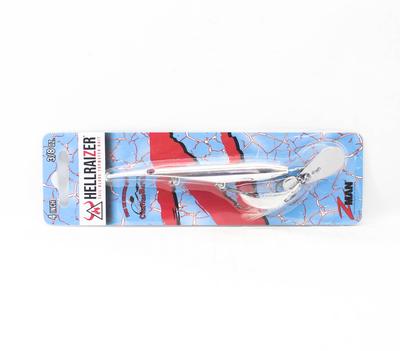 Zman Hell Raizer Tail Blade 4-calowe tonące przynęty chromowane (5493)