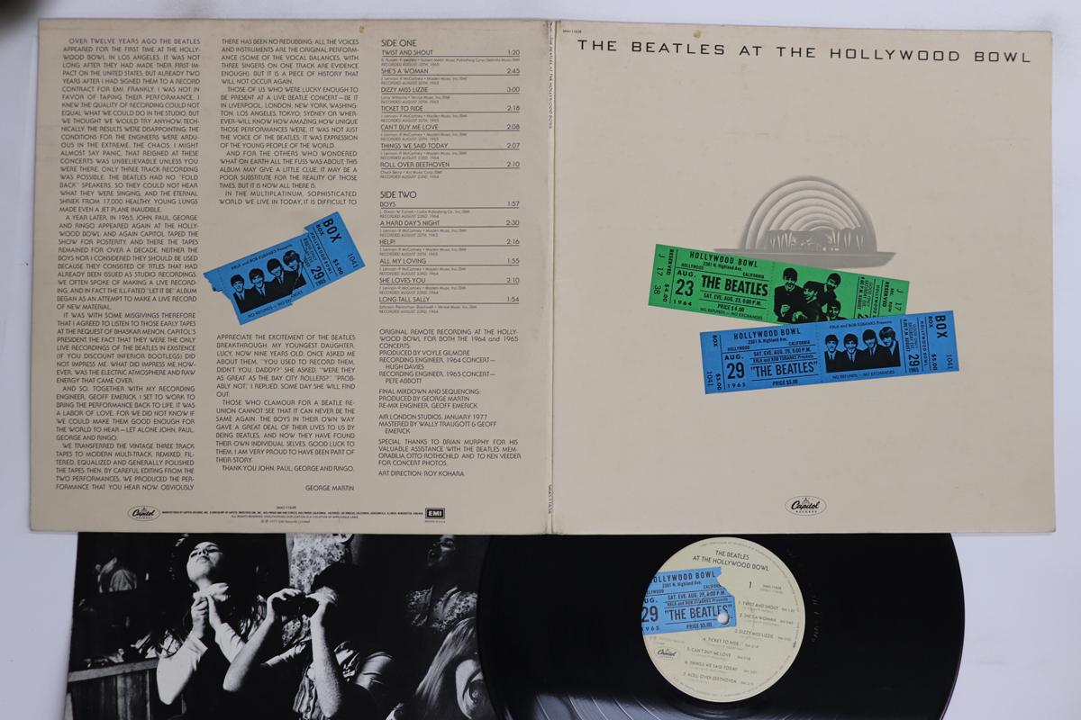 

LP Record BEATLES - Beatles At The Hollywood Bowl (- Em SMAS11638 CAPITOL 1977 US Rock Used