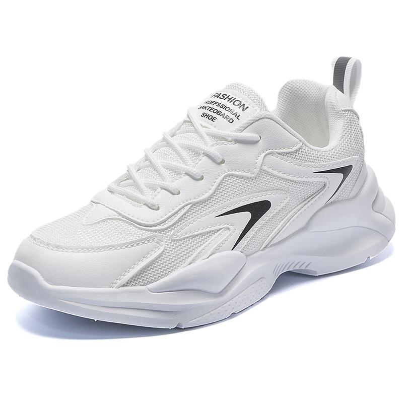 Dad Shoes Men's 2025 Breathable Running Sports Shoes Thick Soled Men's Shoes Trendy Versatile Mesh Casual Shoes