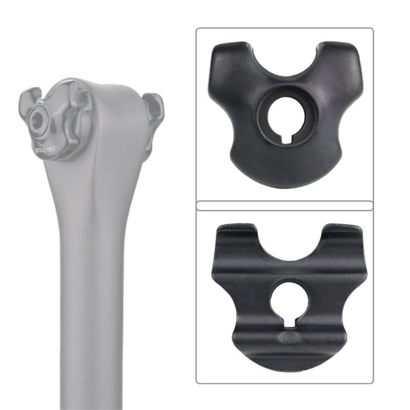 Bicycles Seat Tube Oval Rail Clip Universal Bike Seatpost Clamp Sadde Tube Clip for Carbon Saddles Rails Easy Install