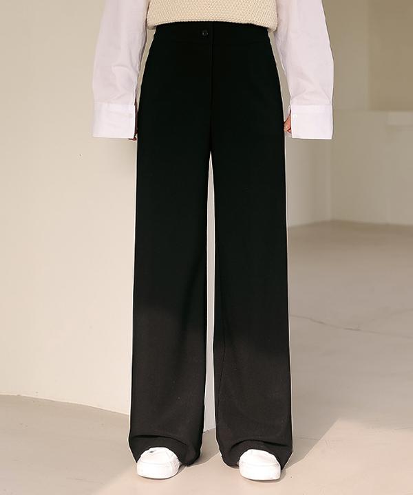 Peulenchisikeu Stretchy Cover Banding Wide Slacks_44Sl1983
