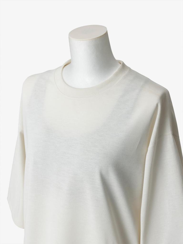 Helly Hansen HOW32300 Short Sleeve Loose UV Size M Women's One-Point Dress, Fit, Moisture-Wicking, Quick-Drying, Protection, Off-White,