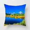 Luxe Huisdecoratie Kussenhoes Nachthemel Natuurlandschap Patroon Kantoordecoratie Kussenhoes