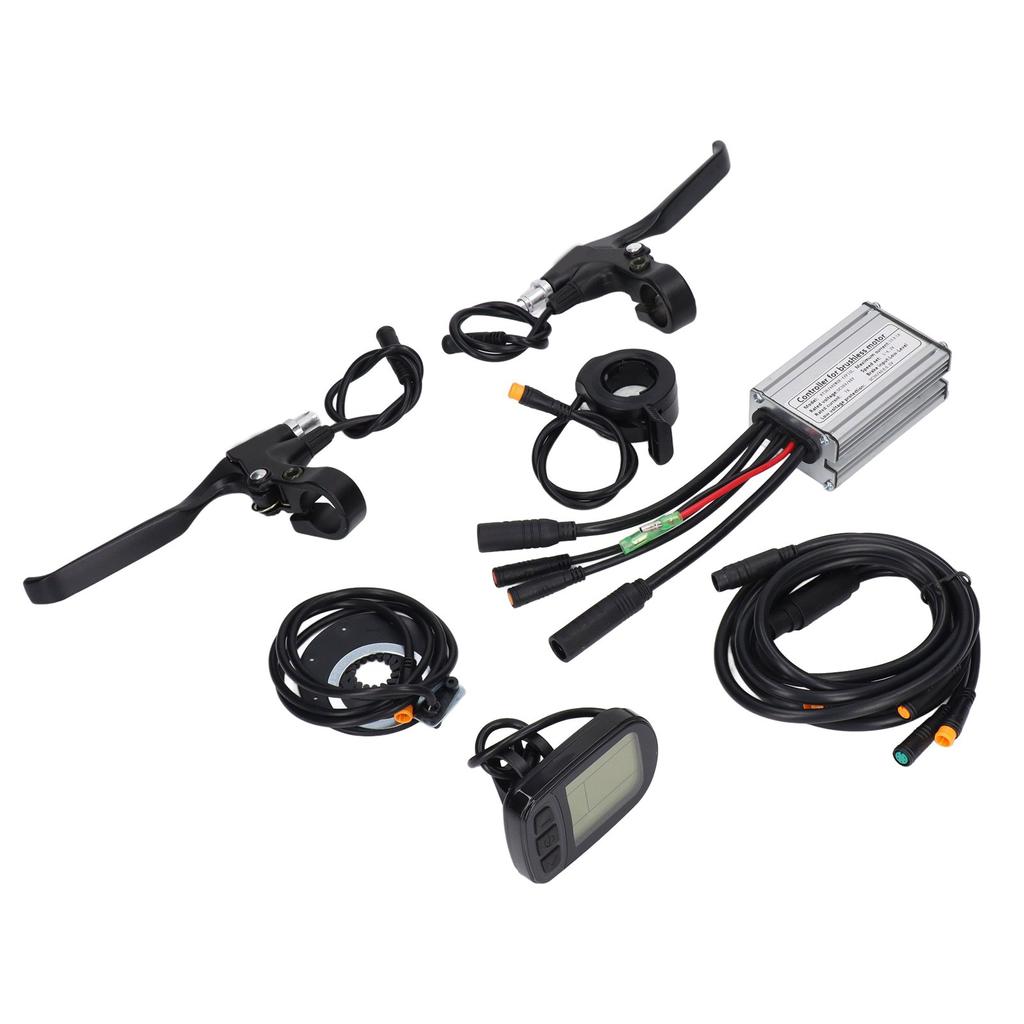 15A Electric Bike Motor Controller Kit Waterproof Controller with LCD5 Panel