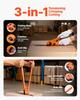 Banding Strapping Kit, Heavy Duty Banding Sealer Tool with 610 M PET Band, 600 Metal Seals, 200 Corner Protectors, Plastic Pallet Packaging Strapping