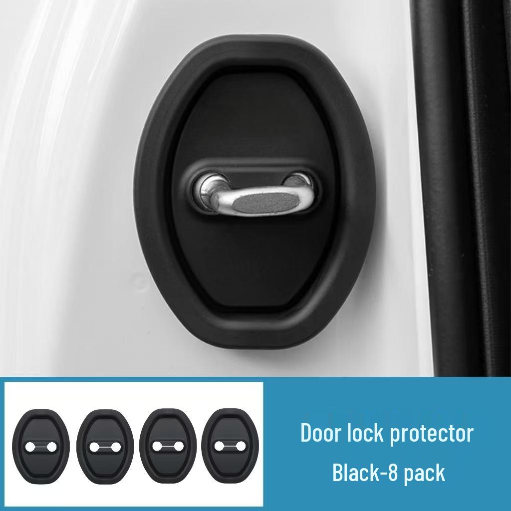 Universal Silicone Door Lock Cover: Shock-Absorbing, Anti-Collision, Thickened Protection Pad