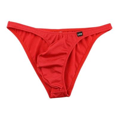 La Pomme Bikini Hecho de Bolsa 3D ESPA Seguro Hecho en Rojo Calzoncillos de Espalda Completa para Hombre, Tela, Brillante, Estilo, Ajuste, Japón, 618142,
