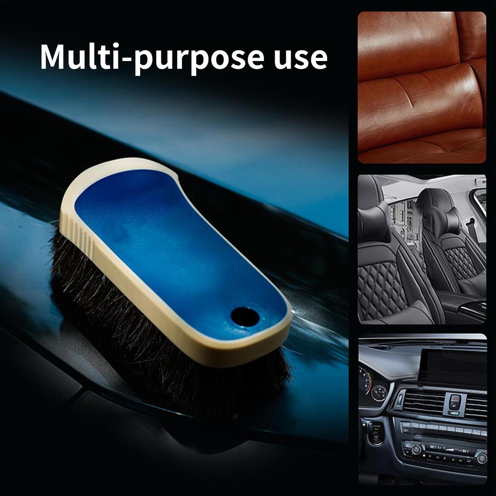 Universal Auto Detailling Pinsel Rosshaarborsten Fahrzeug Staubwedel Automobil Innenraum Staubpinsel Staubwedel Werkzeug Autoreinigung