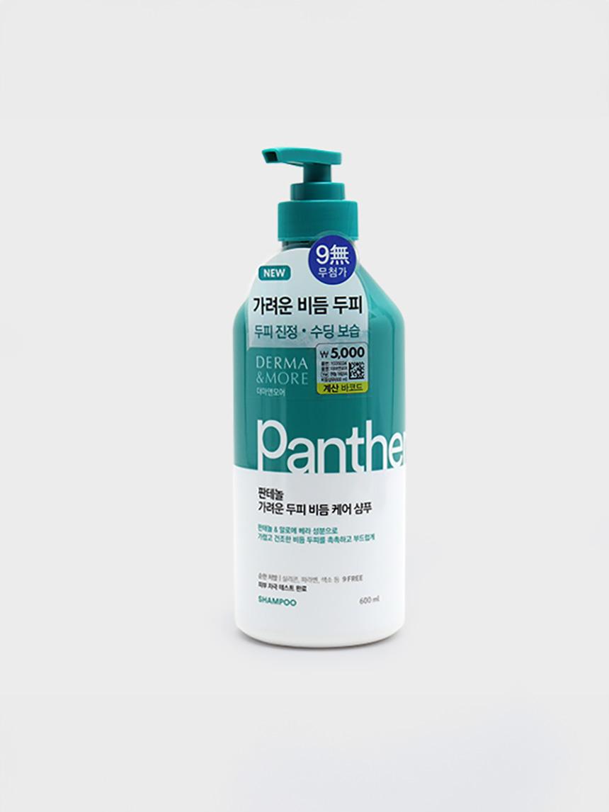 Derma&More Panthenol Itchy Scalp Dandruff Care Shampoo 600ml 1ea