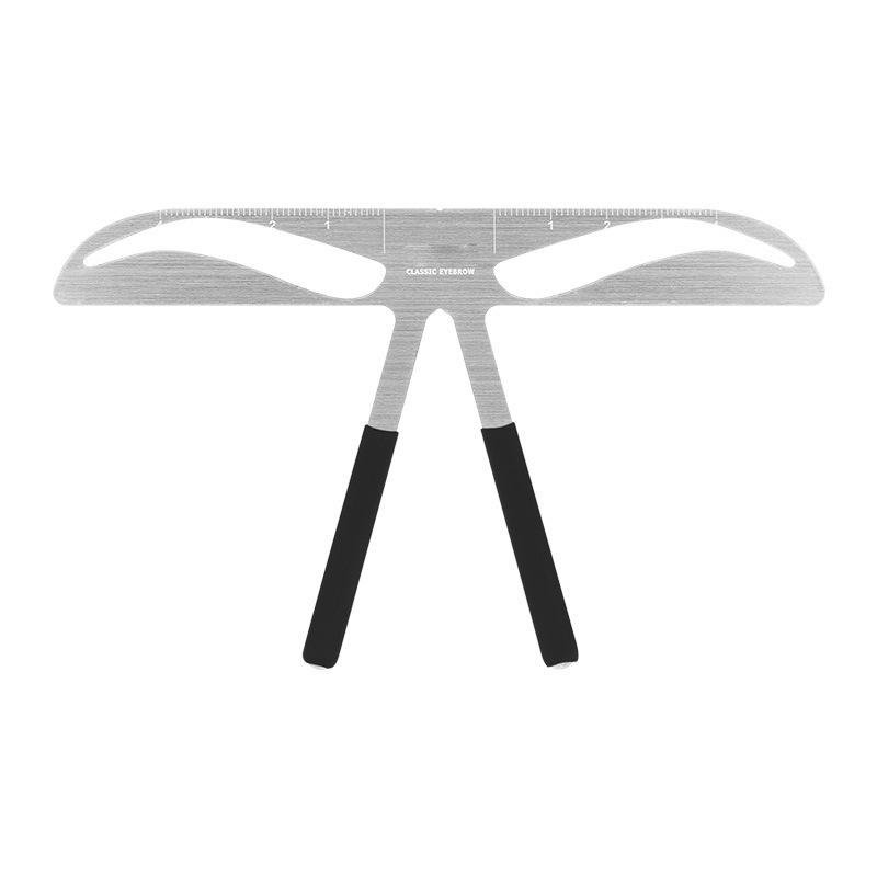 Eyebrow Ruler Tool Permanent Makeup Eye Brow Lip Grooming Tattoo Stencil Shaper Rule Measure Stainless Steel