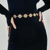 Silver Waist Chain Metal Butterfly Waistband Fashion Bohemian Versatile Belt