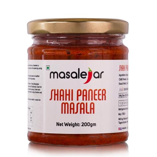 

Masalejar Shahi Paneer Masala Curry Paste | Ready to Cook Mughlai Vegetarian Gravy | 200 g | Pack of 1 (Serve 5-6 People) 200GM