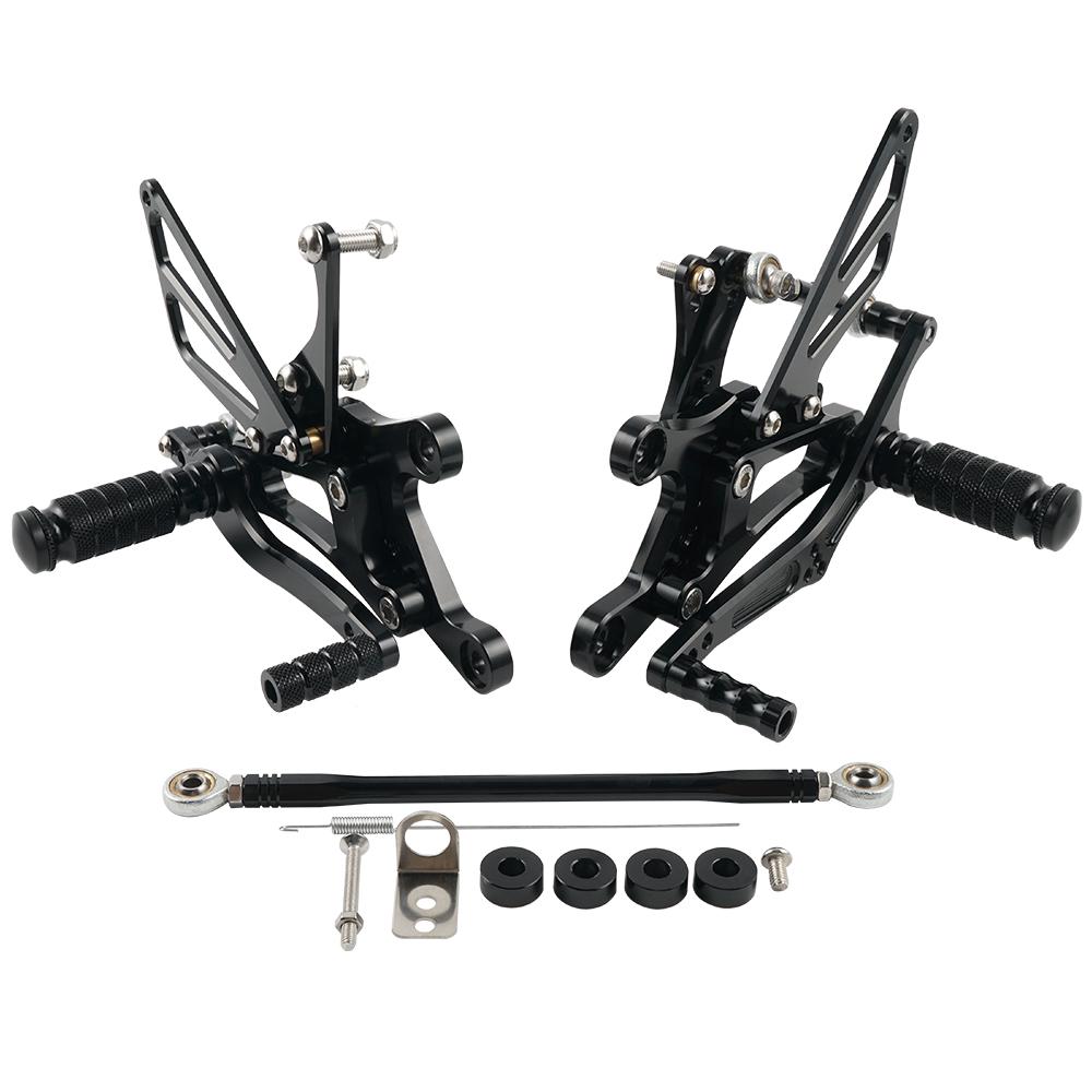 Adjustable Rearsets Footrest Footpeg For Yamaha YZF-R6 R6 YZF R6 1999-2002 2000 2001 Shift Rod Motorcycle Accessories