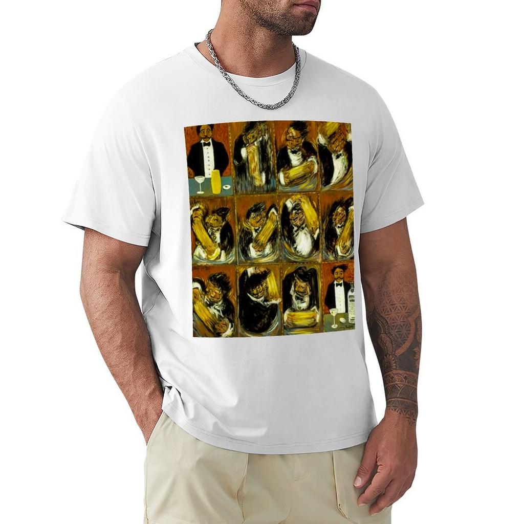 Guy Buffet Making Of A Great Martini TShirt Sweat Absorbing Sports Tee Shirt