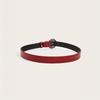 PU Leather Women's Snake Buckle Belt Crocodile Pattern Y2K Street Fashion Waistband for Daily Commute