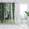 Waterproof fabric shower curtain Bathroom curtain accessories 180x200 Bath curtain for shower 240*200 nordic boho decor 240x200