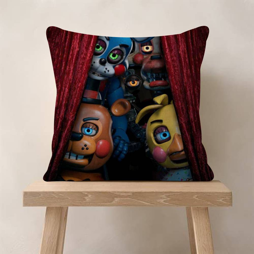 Movie Five NNights game At FFreddys Pillowcase toon Gift Cushion Cover Bedroom Home Sofa Chair Seat Decor pillow case