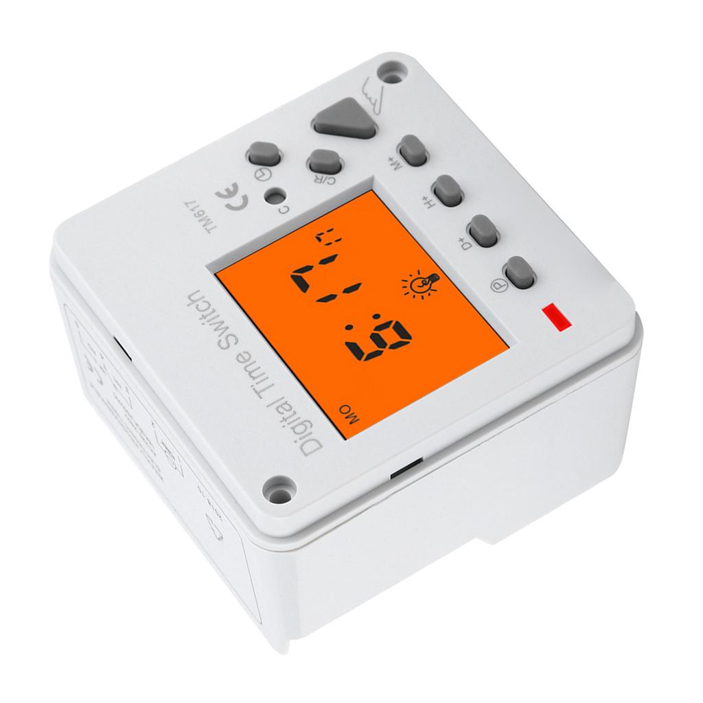 Digital Electric Durable Programmable Smart Control Switch Timer with Backlight Display(220V)