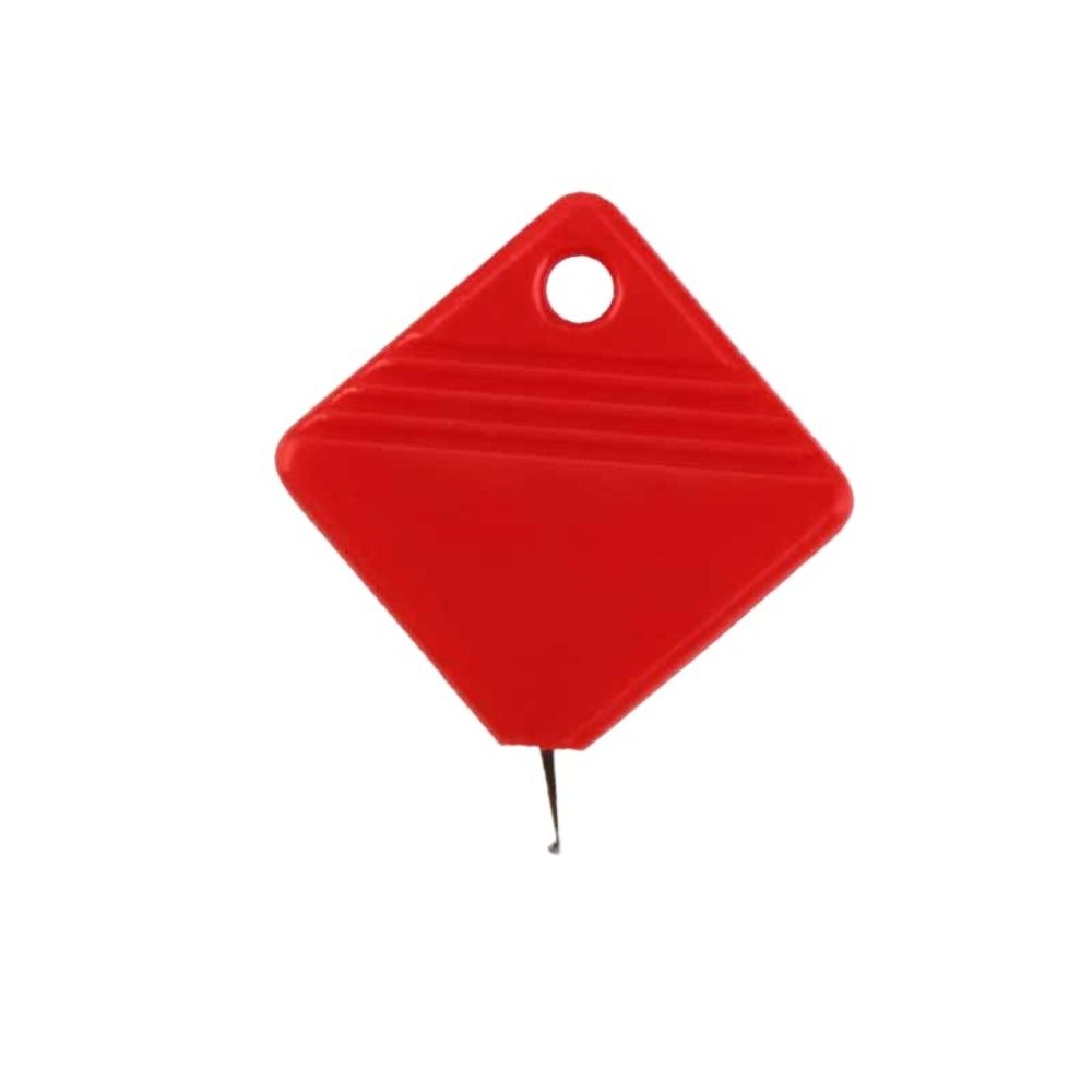 

10 pcs DIY Needle Threader Square Shaped Needle Threading Tool Threading Device Cross Stitch красный