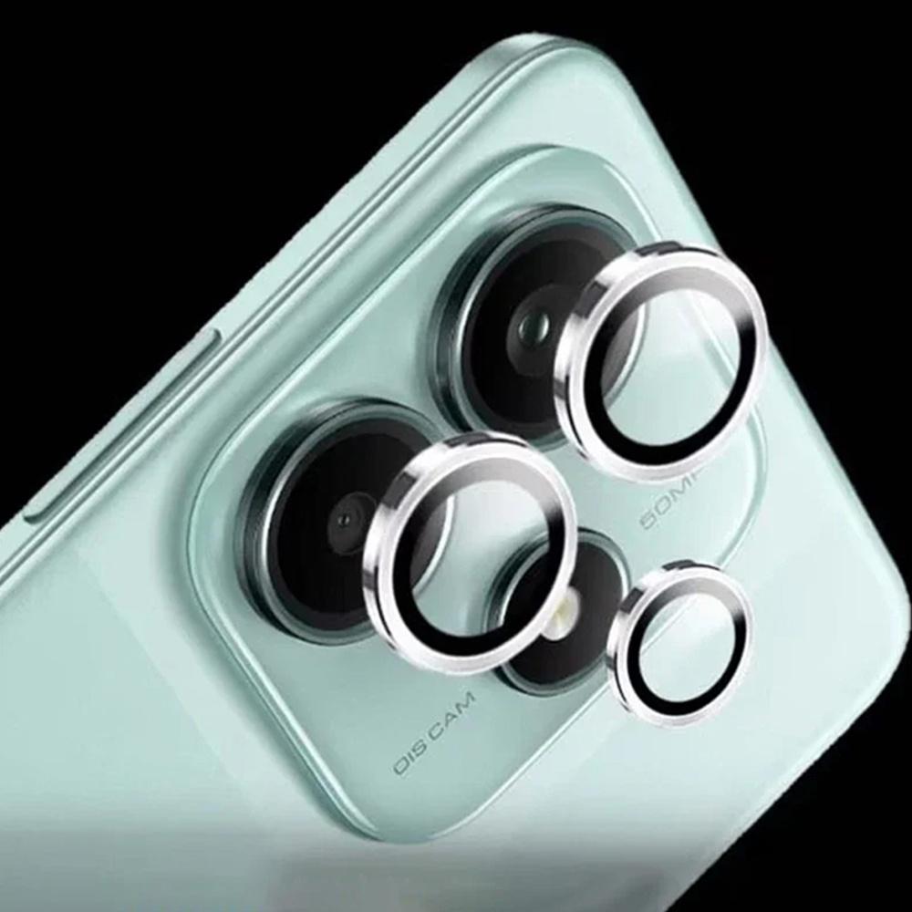 Matel Ring + Tempered Glass Phone Camera Lens Film For Xiaomi Redmi Note 13 14 Pro Note13 14Pro Redmy Note13Pro Note14 4G 5G