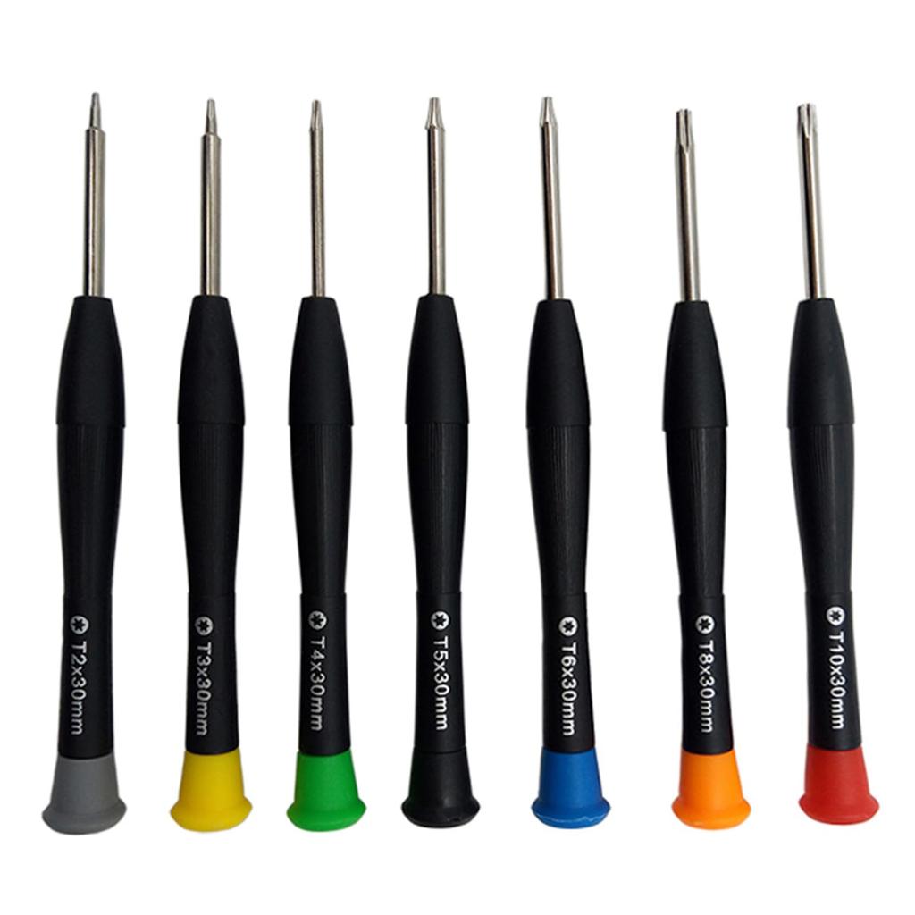 Torx Screwdriver Includes and Repair Tools for Torx Precision Specialized Torx Screwdrivers with for and Disassembly Tools 9-Piece Set, T2, T3, T4,