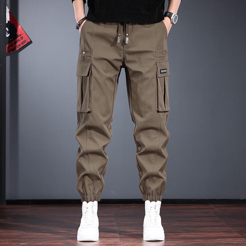 

Jielenuo Men s Loose Fit Outdoor Cargo Hiking Pants 2XL