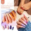 ROSALIND 23pcs Gel Nail Polish Set -Temperature Change Color Base Top Coat Soak Off Hybrid Semi Permanent Gel Varnishes Nail Art
