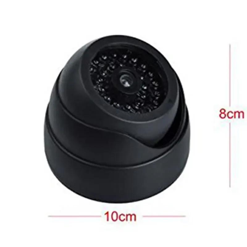 Fake Security Camera Flashing Red LED Light Outdoor Indoor Home Surveillance CCTV False IR LED Simulation Camera