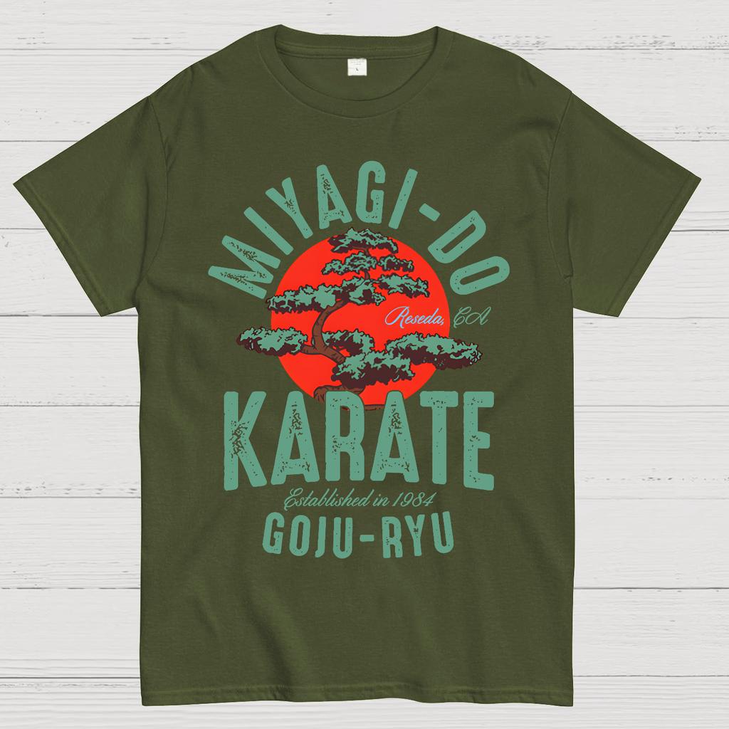 Miyagi-Do Karate Unisex 100% Cotton Summer Casual Cool Loose T-Shirt