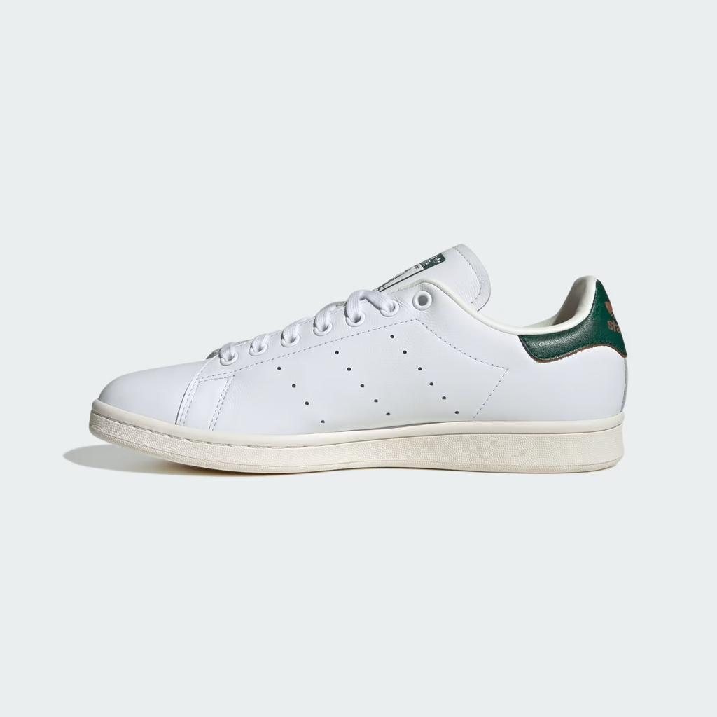 JH9704 Adidas Stan Smith "Cloud White/Collegiate Green" (Men's)