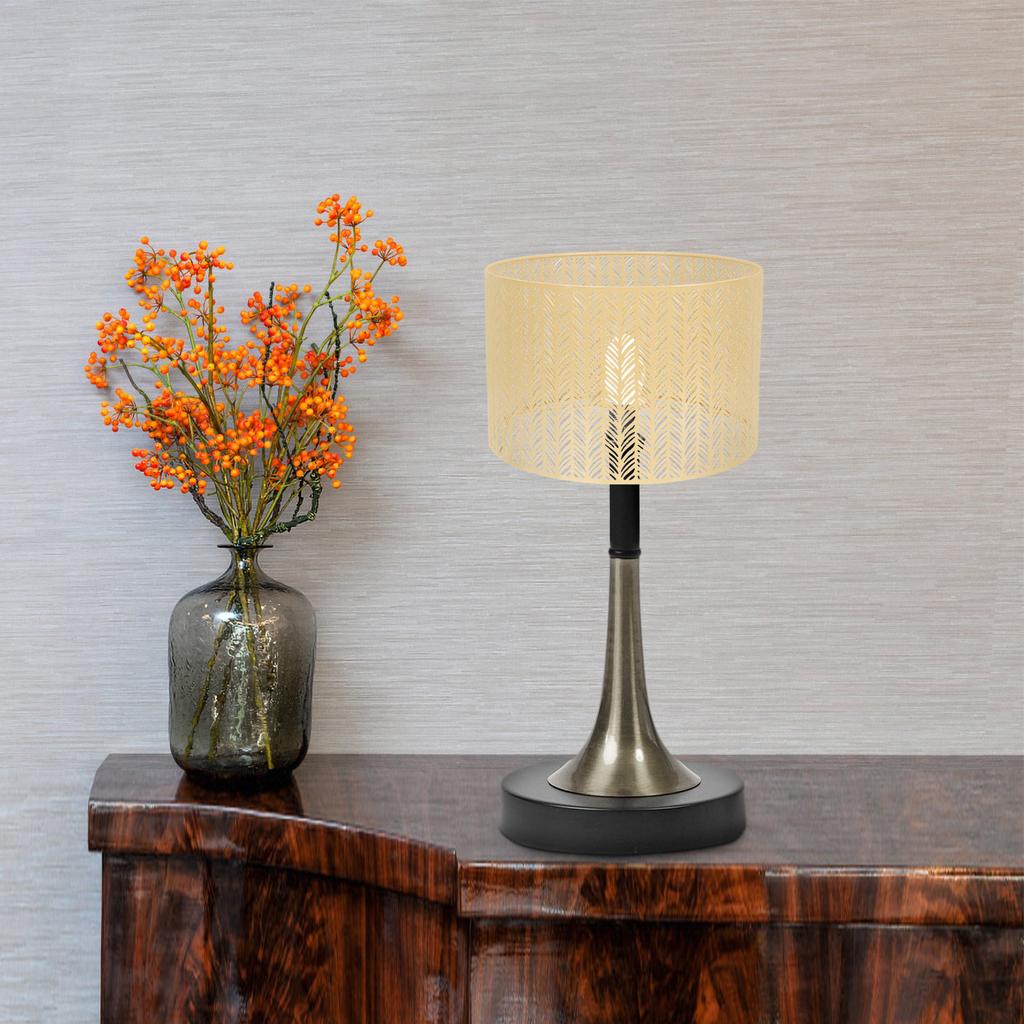Hollow Out Metal Lampshade Cylinder Light Cover for Hanging Lamp Modern Style Decorative Lamp Shade for Living Room Bedroom