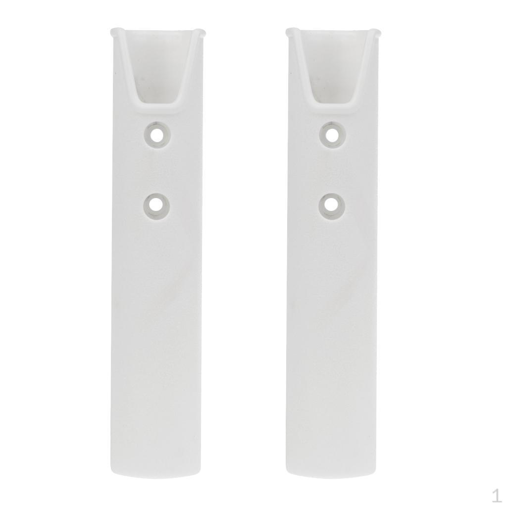 

2Pcs Strong Plastic Fishing Rod Holder Rock Kayak Canoe Flush Mount
