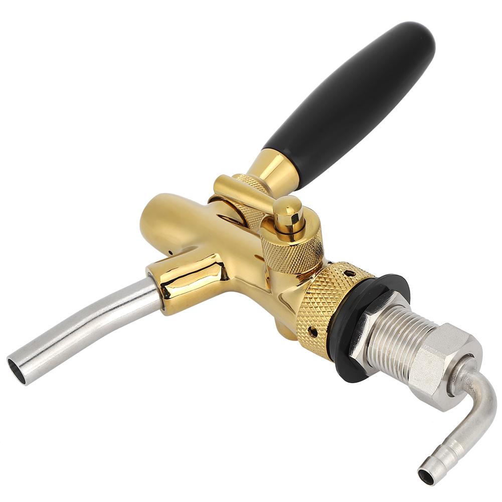 G5 8 Thread Adjustable Beer Tap Faucet Brass Stainless Steel Equipment for Home Bar Restaurants