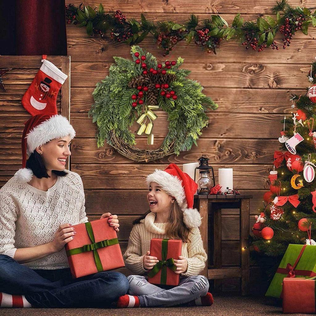 Christmas Wreath Boho Wreath Christmas Day Wreath Home Decoration Door Wall Decoration