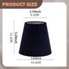 Lampshade Table Lamp Shade Elegant Cloth Replacement Light Lights for Study Room Farmhouse