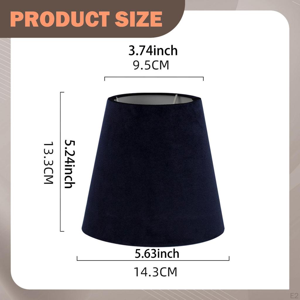 Lampshade Table Lamp Shade Elegant Cloth Replacement Light Lights for Study Room Farmhouse
