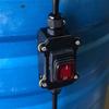 Waterproof Inline Rocker Switch Heavy Duty 20A 12V 220V Outdoor Feed Through Cord Switch for Garden Patio Light Boat Marine Tool